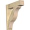 Ekena Millwork Funston Block Rough Sawn Outlooker, Douglas Fir, 8"W x 30"D x 34"H OUT08X30X34FST05RDF - alternate 1
